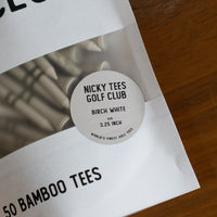 Signature Tee - Birch White