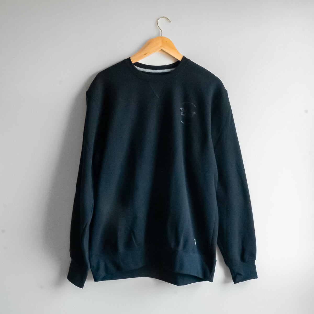 Black on Black Crewneck
