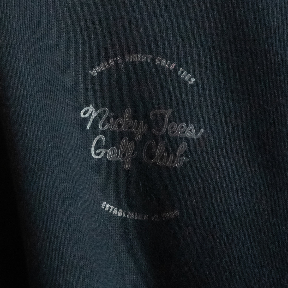 Black on Black Crewneck