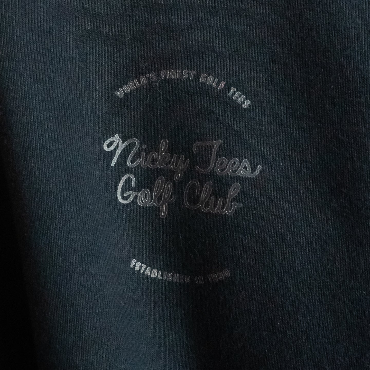 Black on Black Crewneck